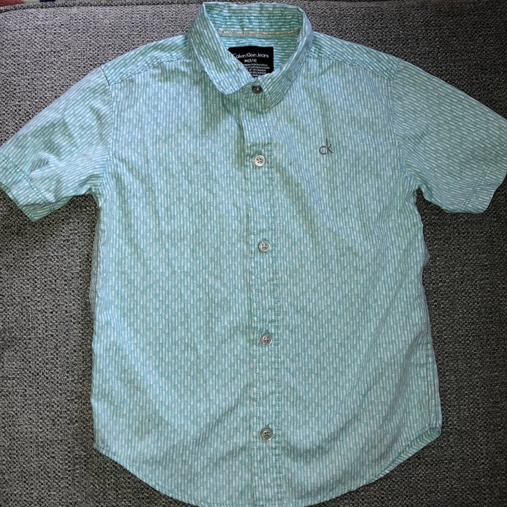 Calvin Klein short sleeve button down